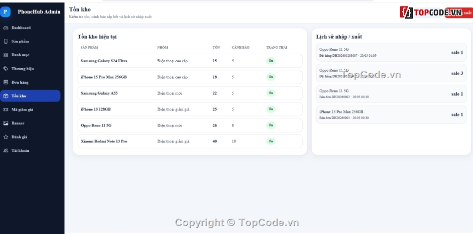 Web điện thoại,bán điện thoại,điện thoại